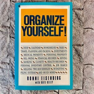 Organize Yourself! by Ronni Eisenberg Paperback 273 Pages Reference Book